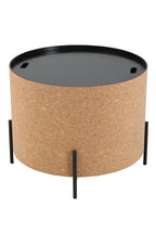CORK Couchtische, 2er Set – Natur, schwarz – Bild 11