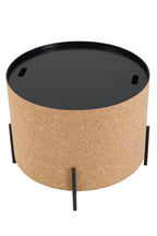 CORK Couchtische, 2er Set – Natur, schwarz – Bild 13