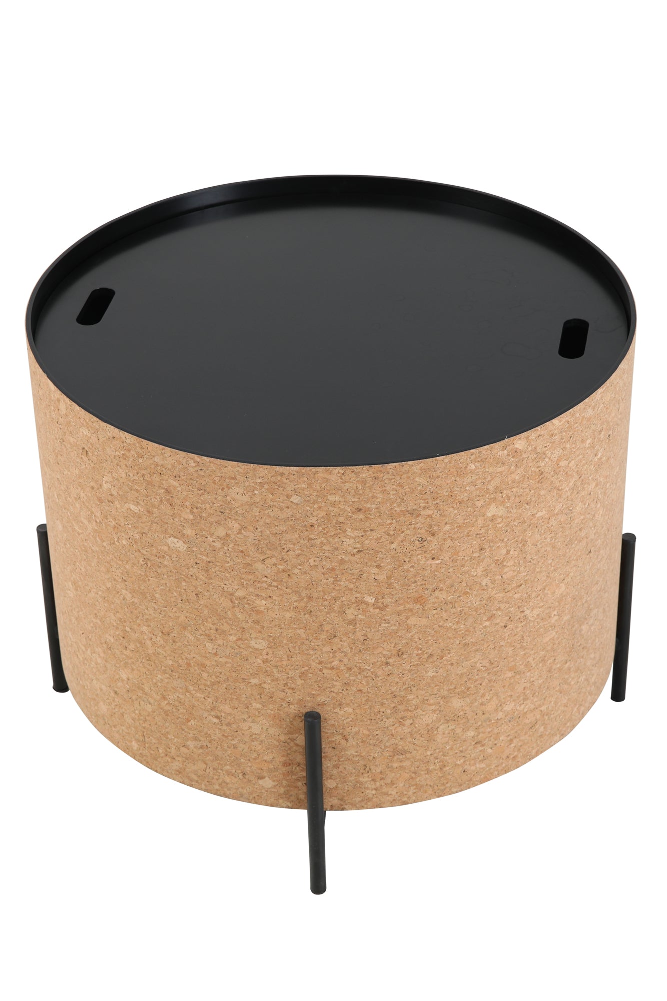 CORK Couchtische, 2er Set – Natur, schwarz – Bild 13