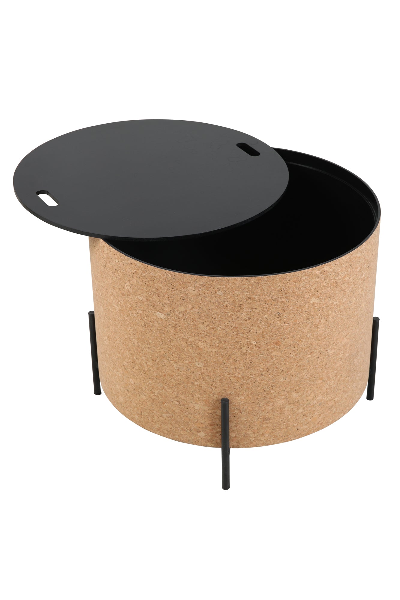 CORK Couchtische, 2er Set – Natur, schwarz – Bild 14