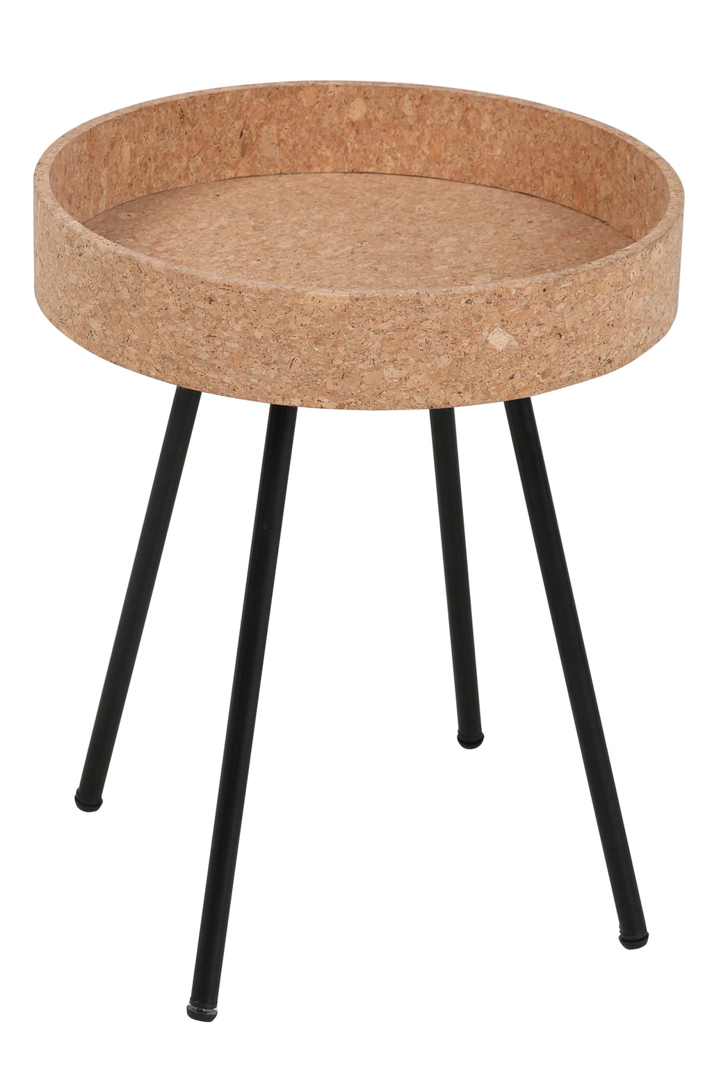 CORK Beistelltisch, 2er Set – Natur, schwarz – Bild 5