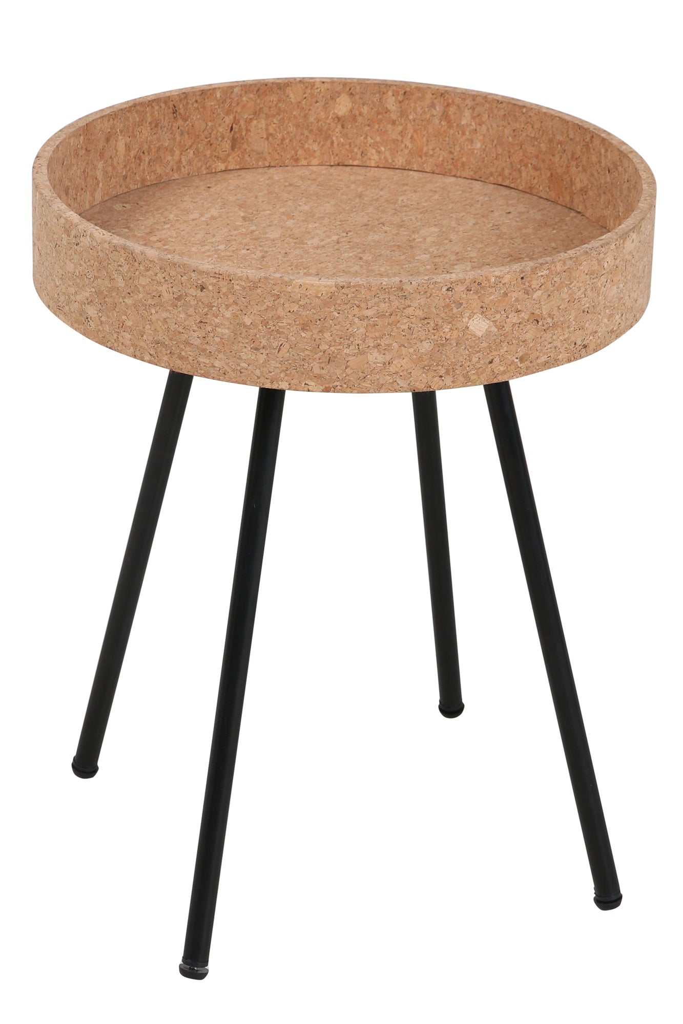 CORK Beistelltisch, 2er Set – Natur, schwarz – Bild 5