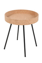 CORK Beistelltisch, 2er Set – Natur, schwarz – Bild 9