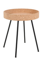 CORK Beistelltisch, 2er Set – Natur, schwarz – Bild 12