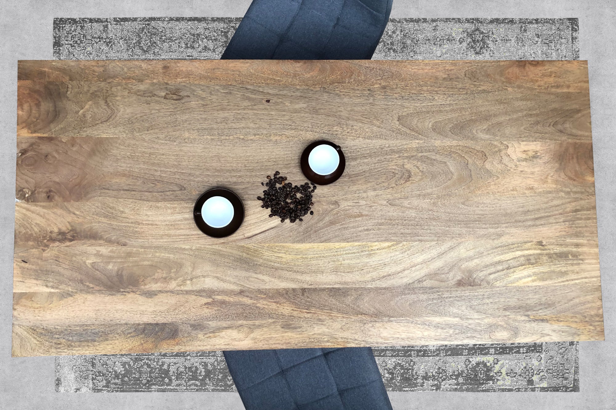 LAKADEE Tisch 140x70 cm – Natur