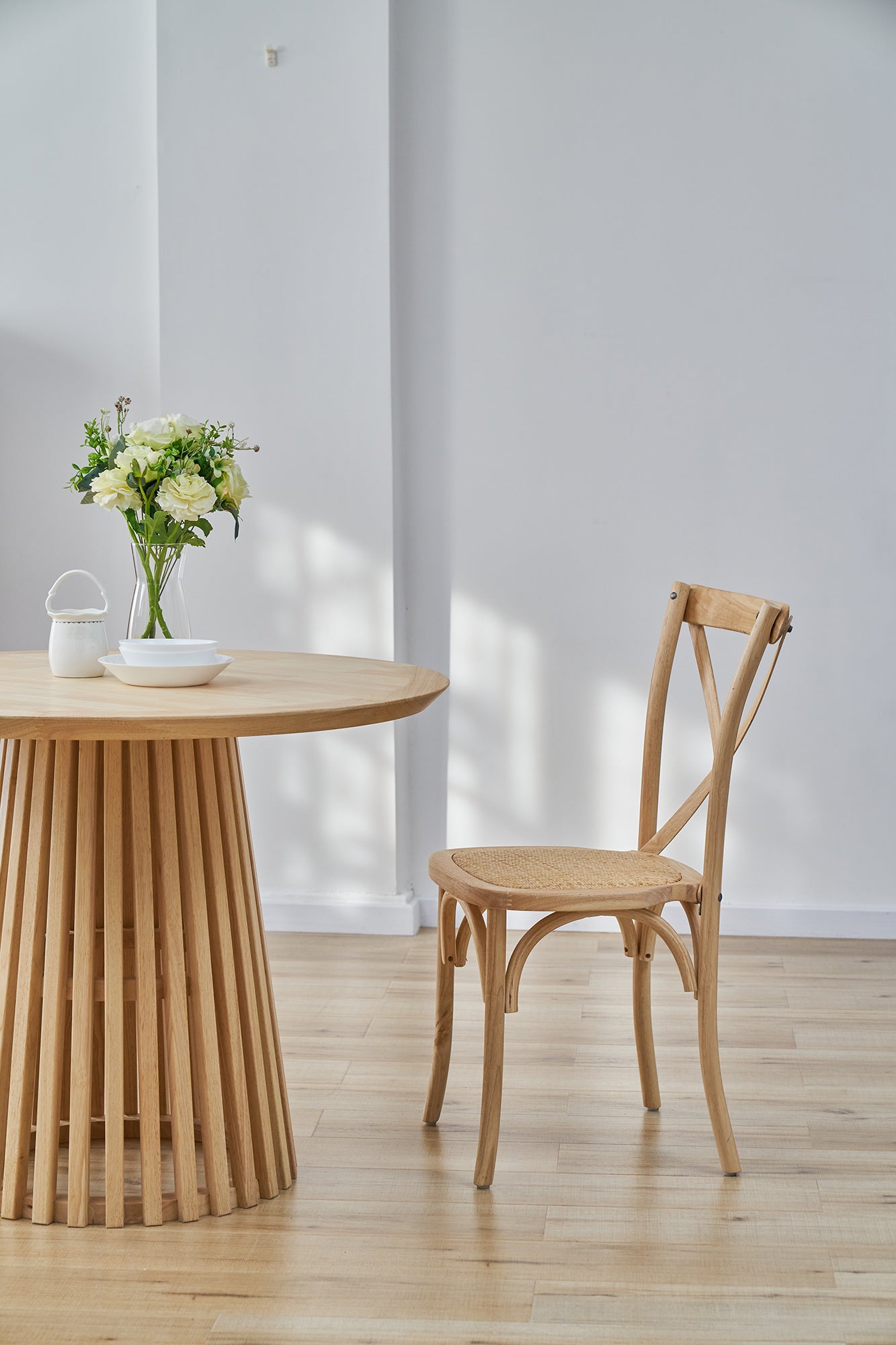 Stuhl, 2er-Set – Natur – Bild 6