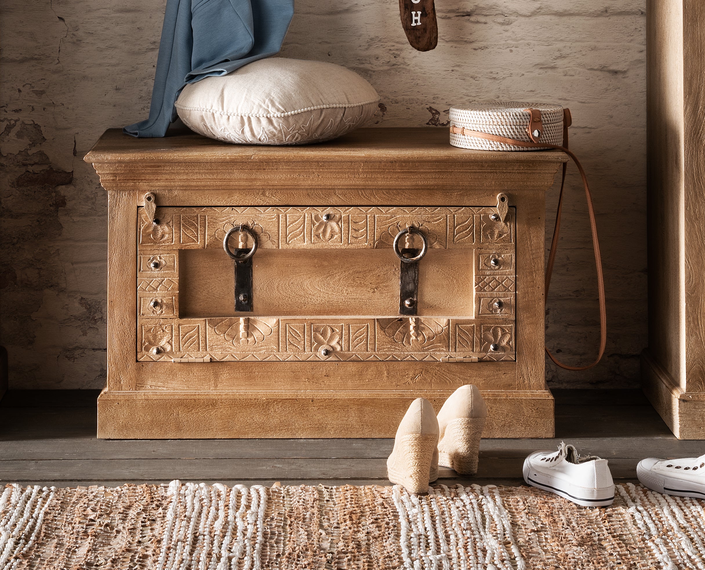 DAIPUR Schuhschrank – Natur – Bild 5