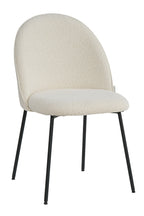 TAYLOR Stuhl, 2er-Set – Bezug beige, Beine schwarz – Bild 2