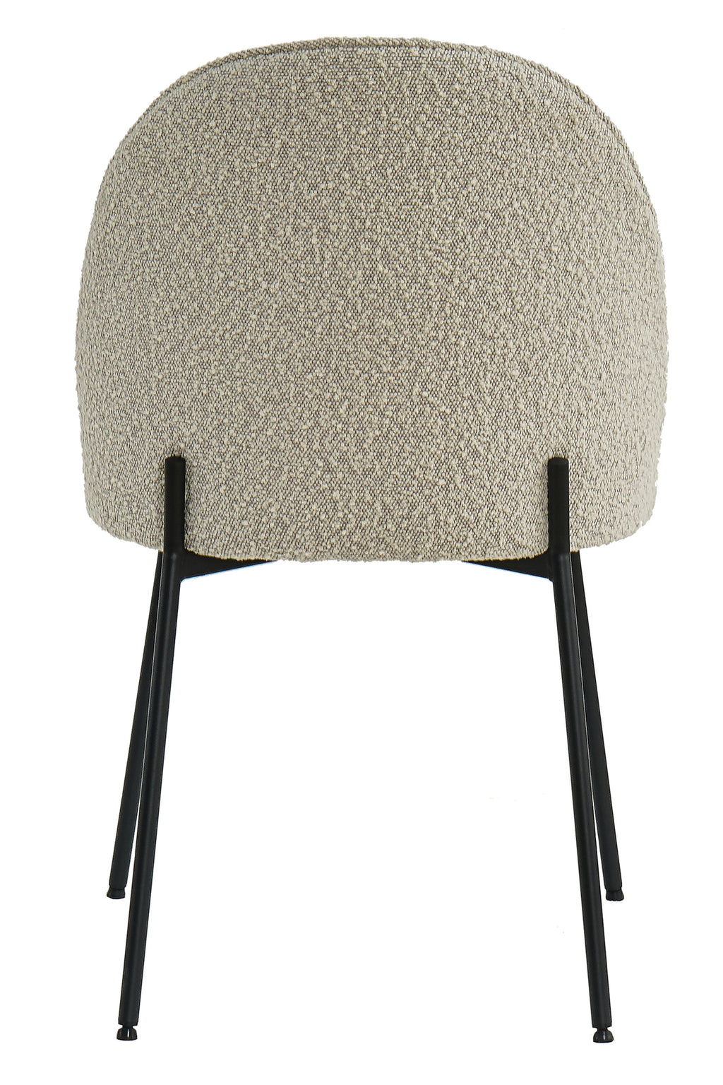 TAYLOR Stuhl, 2er-Set – Bezug graubeige, Beine schwarz – Bild 6