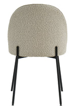 TAYLOR Stuhl, 2er-Set – Bezug graubeige, Beine schwarz – Bild 6