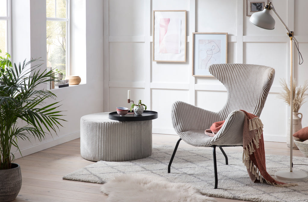 Sales Fever - Relaxsessel Grau Texturstoff