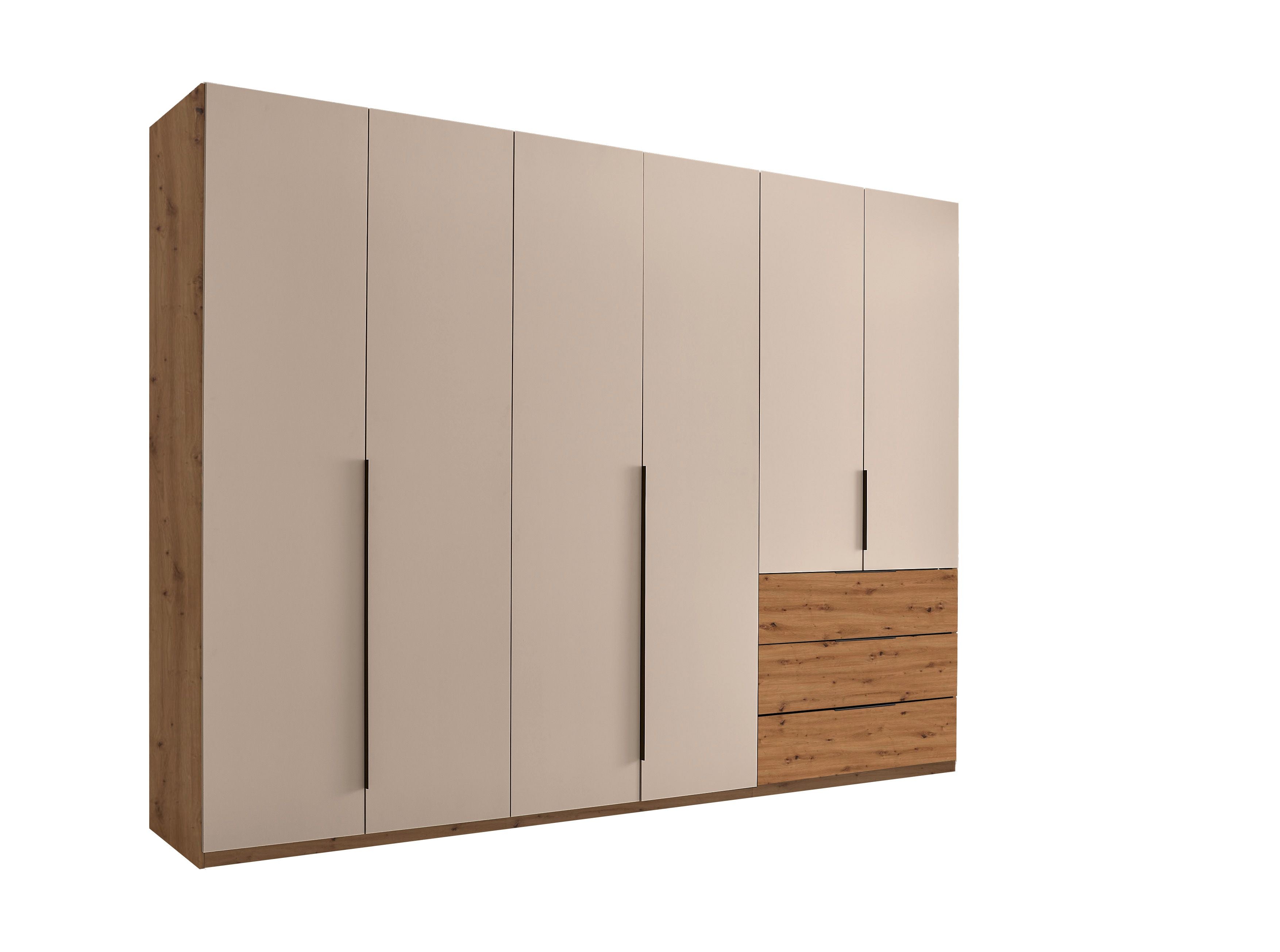 Kleiderschrank 6-türig / 2 verschiedene Farben