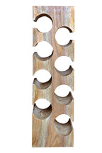 ROMANTEAKA Weinregal 8 Flaschen – Natur – Bild 2