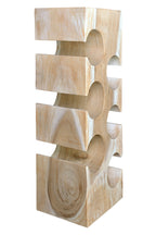 ROMANTEAKA Weinregal 6 Flaschen – Natur – Bild 2