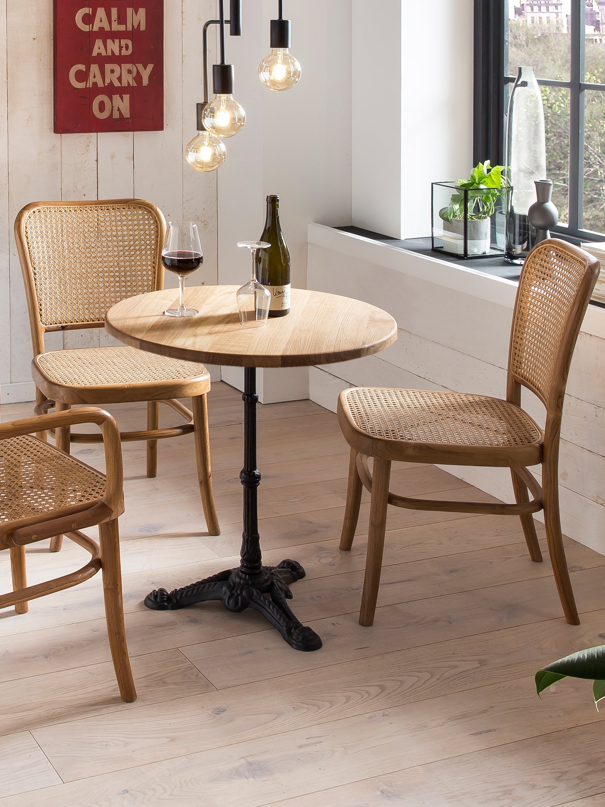 TOPS & TABLES Tischplatte 60x60 cm – Natur – Bild 3