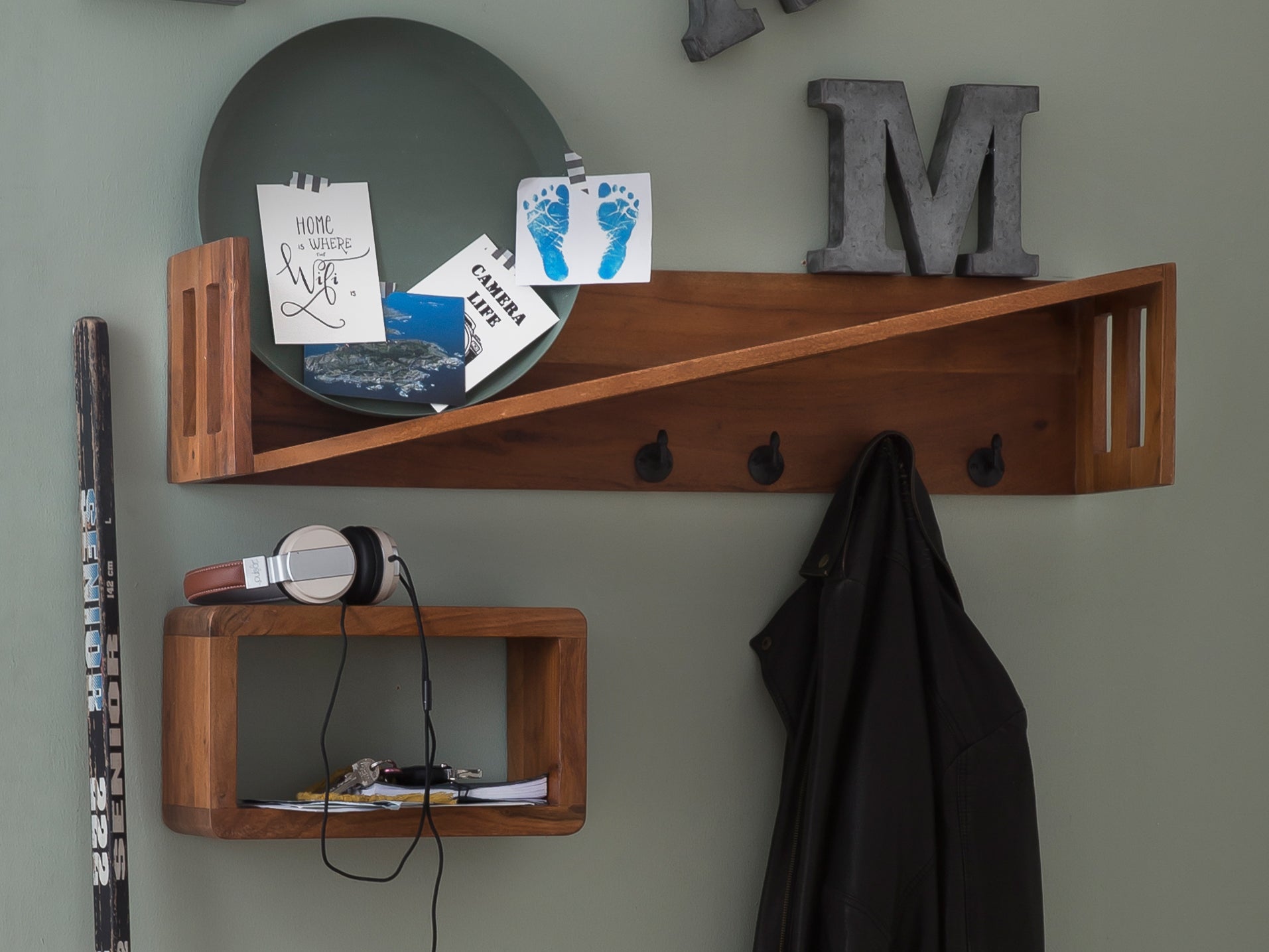 Garderobe Wandgarderobe – Natur – Bild 3