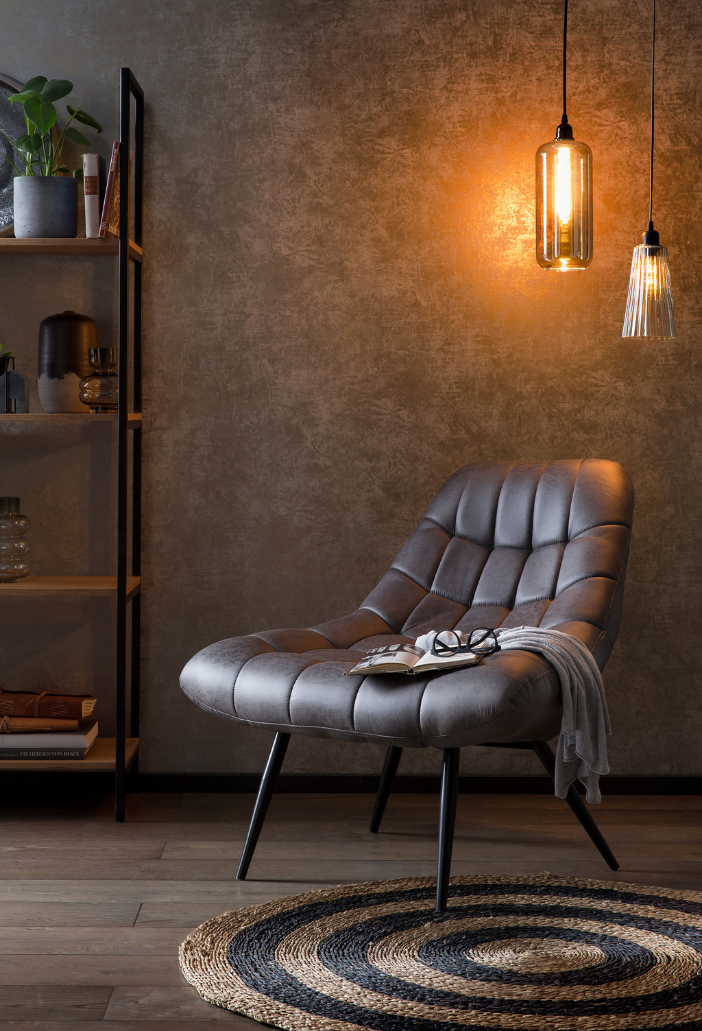 Sales Fever - Sessel XXL Kunstleder Dunkelbraun