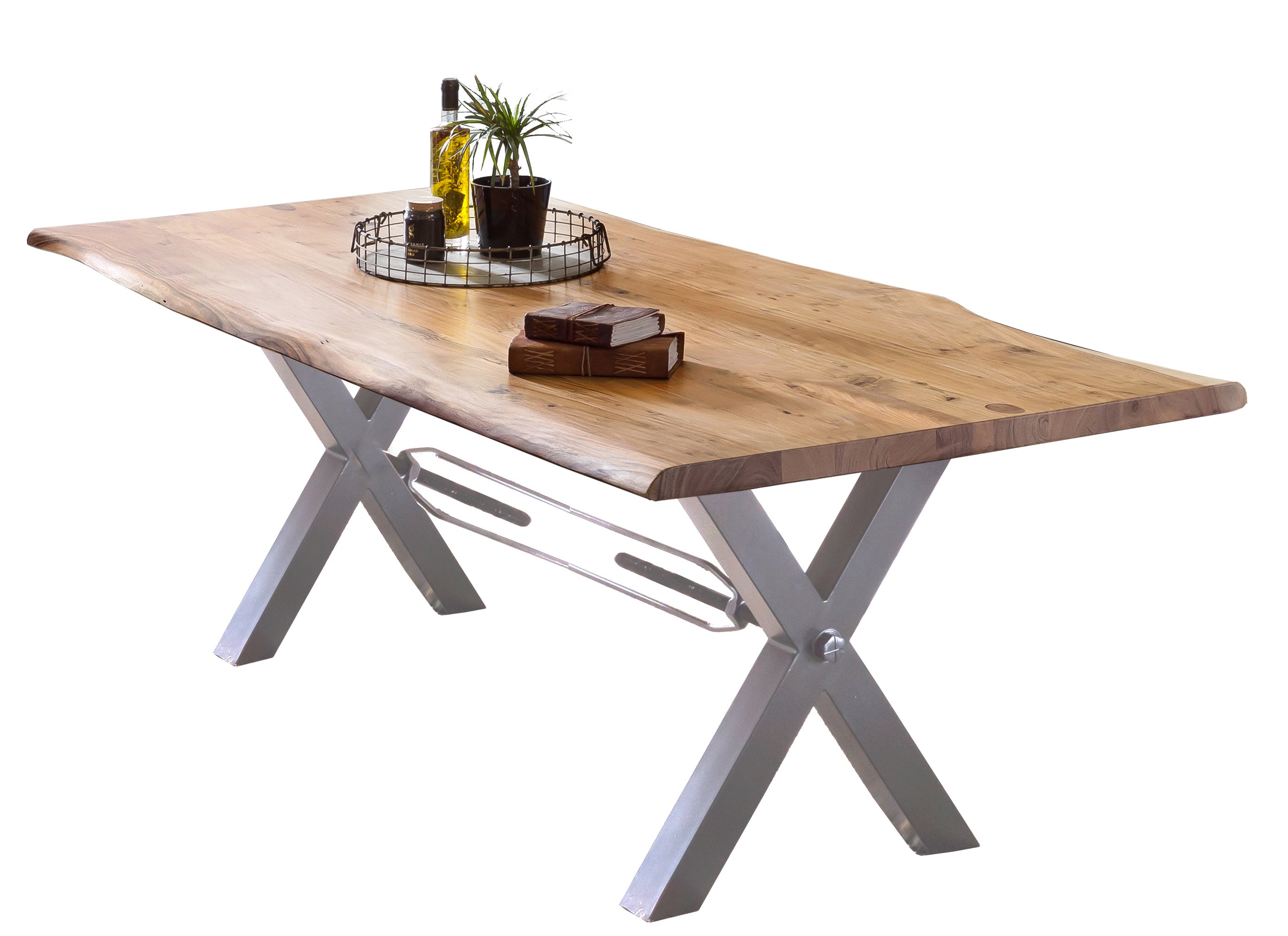 TOPS & TABLES Tischgestell antiksilber – Antiksilber – Bild 7