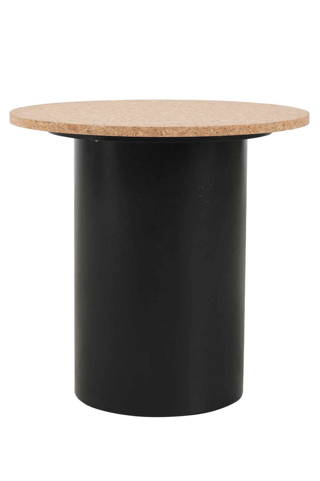 Möbilia - Beistelltisch, 2er Set natur, schwarz Beine Pinie