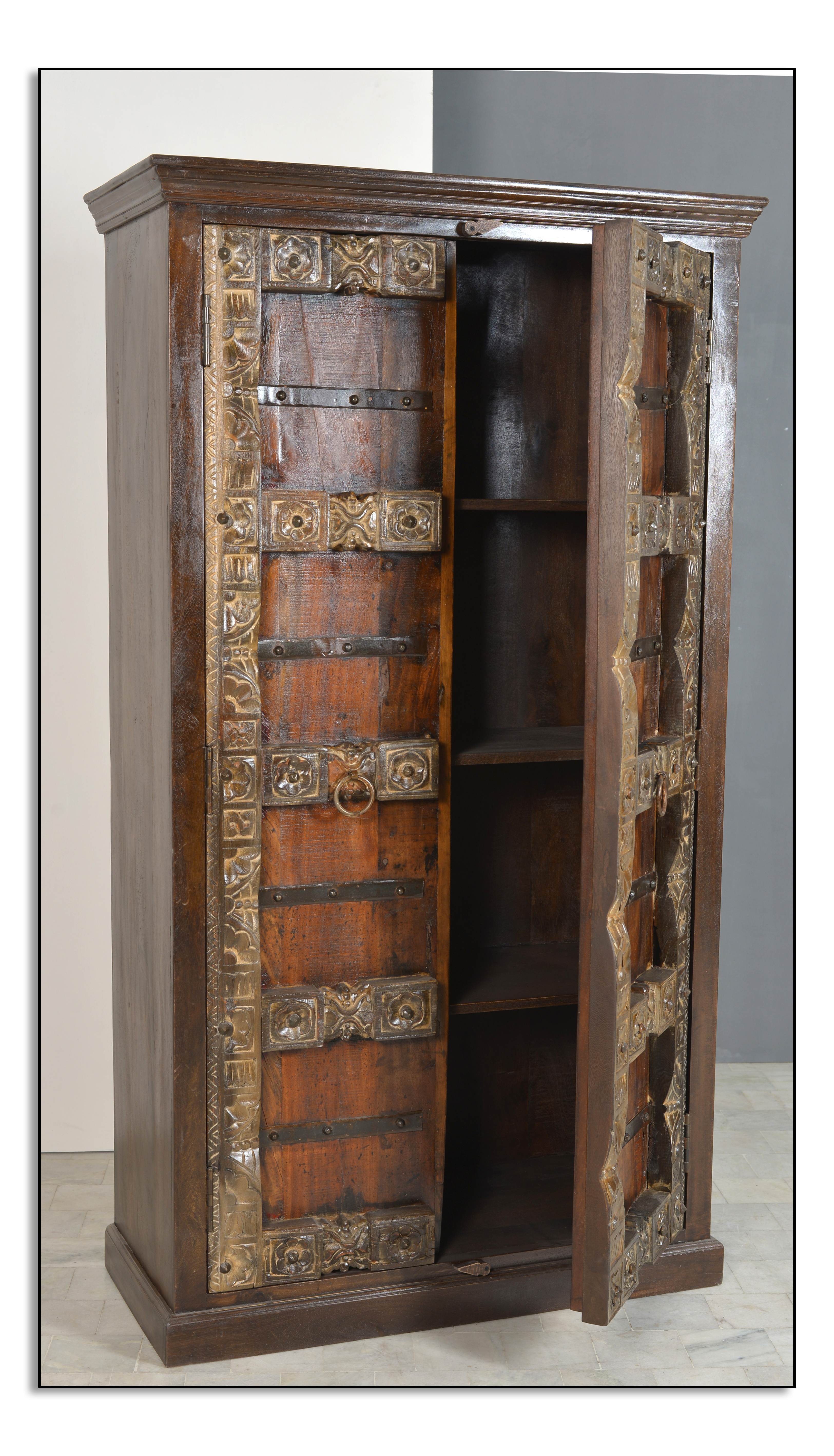ALMIRAH Schrank – Braun – Bild 6