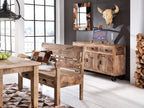 RUSTIC Sideboard – Natur antik mit antikschwarzen Beschlägen – Bild 5