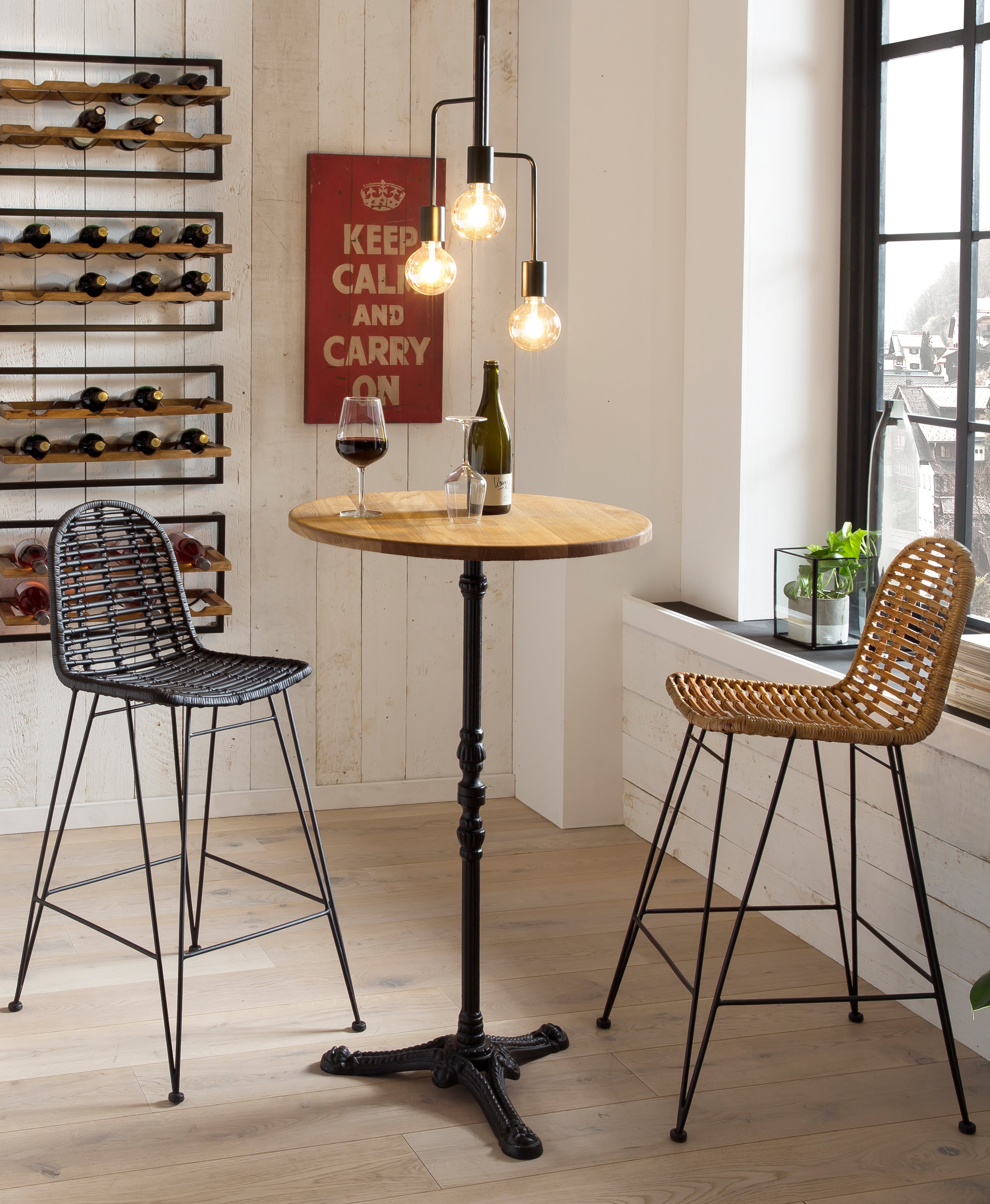TOPS & TABLES Tischplatte 60x60 cm – Natur – Bild 8