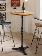 RATTAN Barhocker – Antikschwarz – Bild 10