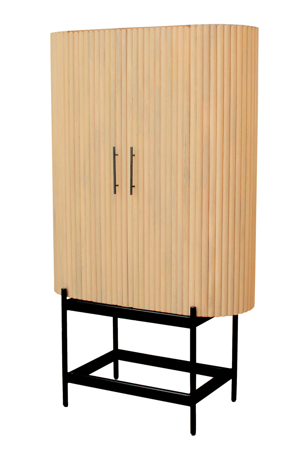STRIPE Schrank – Naturfarben, schwarz – Bild 3