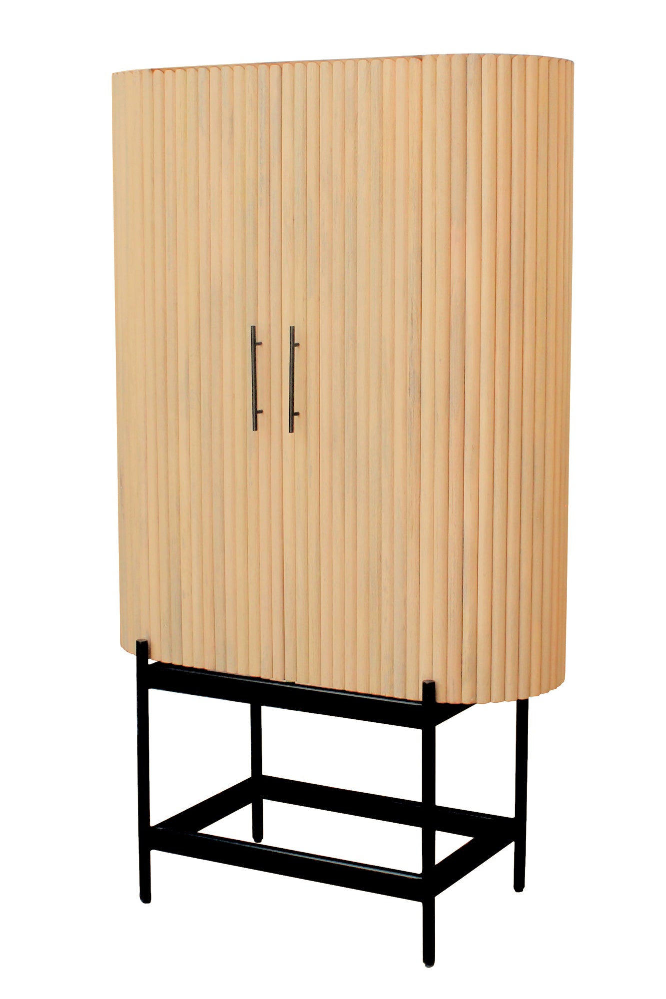 STRIPE Schrank – Naturfarben, schwarz – Bild 3