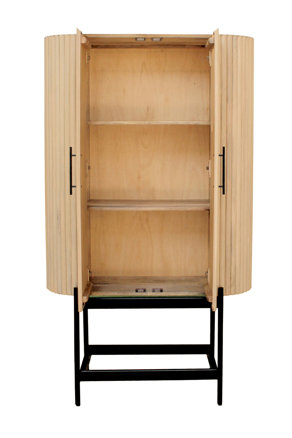 STRIPE Schrank – Naturfarben, schwarz – Bild 4