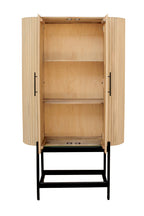 STRIPE Schrank – Naturfarben, schwarz – Bild 4