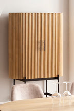 STRIPE Schrank – Naturfarben, schwarz – Bild 5