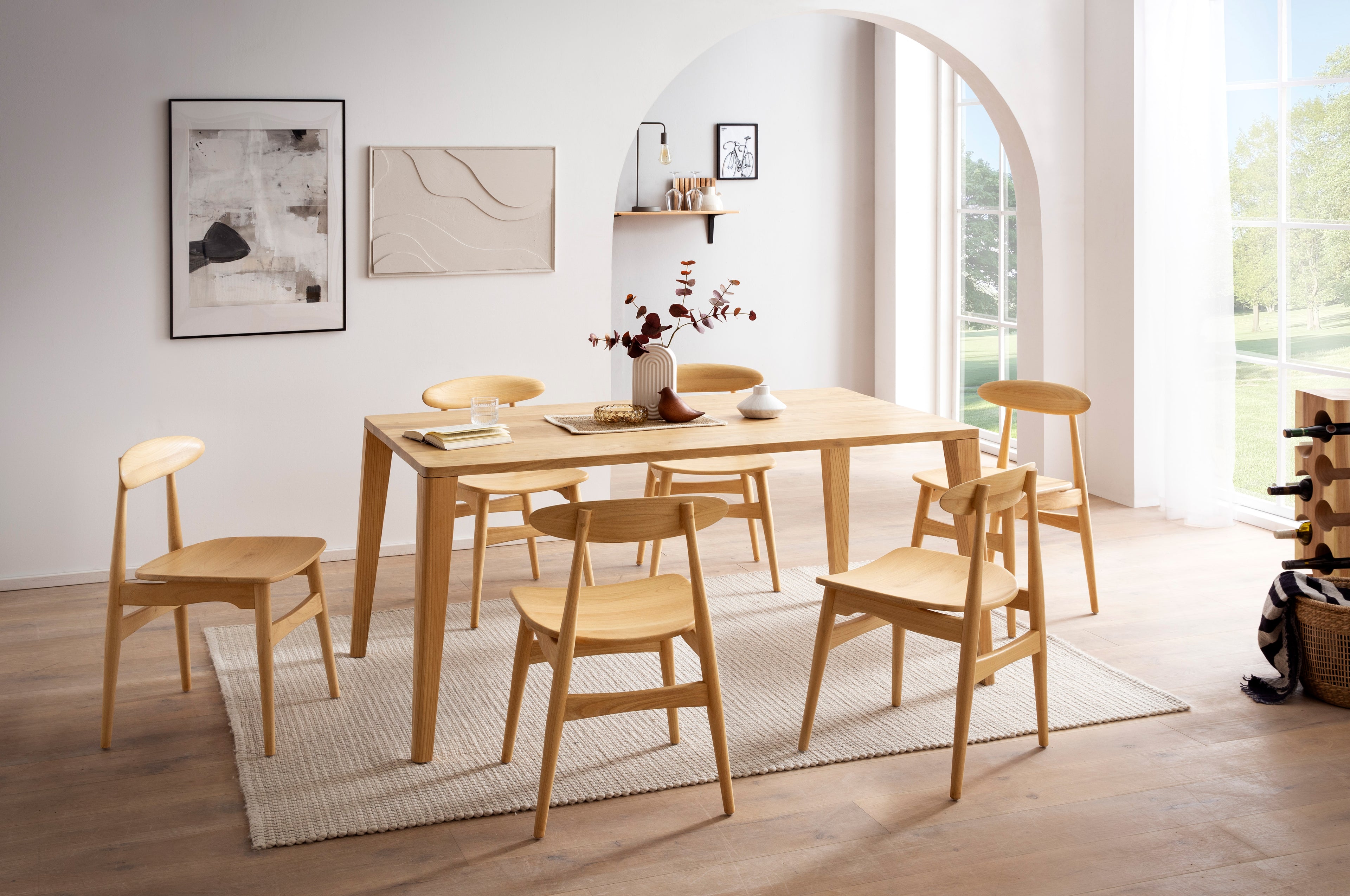 SCANDI BLONDE Stuhl – Natur – Bild 16