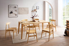 SCANDI BLONDE Tisch 160x90 cm – Natur – Bild 8