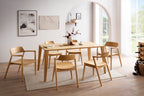 SCANDI BLONDE Tisch 160x90 cm – Natur – Bild 9