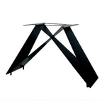 TOPS & TABLES Tischgestell – Schwarz matt