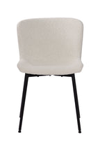 SIT&CHAIRS Stuhl 2er Set – Bezug weiß, Beine mattschwarz – Bild 2
