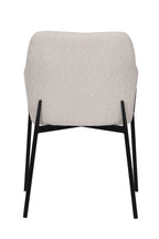 SIT&CHAIRS Armlehnstuhl 2er Set – Bezug weiß, Beine mattschwarz – Bild 7