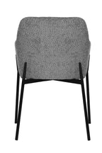 SIT&CHAIRS Armlehnstuhl 2er Set – Bezug grau, Beine mattschwarz – Bild 7