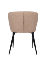 SIT&CHAIRS Armlehnstuhl 2er Set – Bezug taupe, Beine mattschwarz – Bild 7