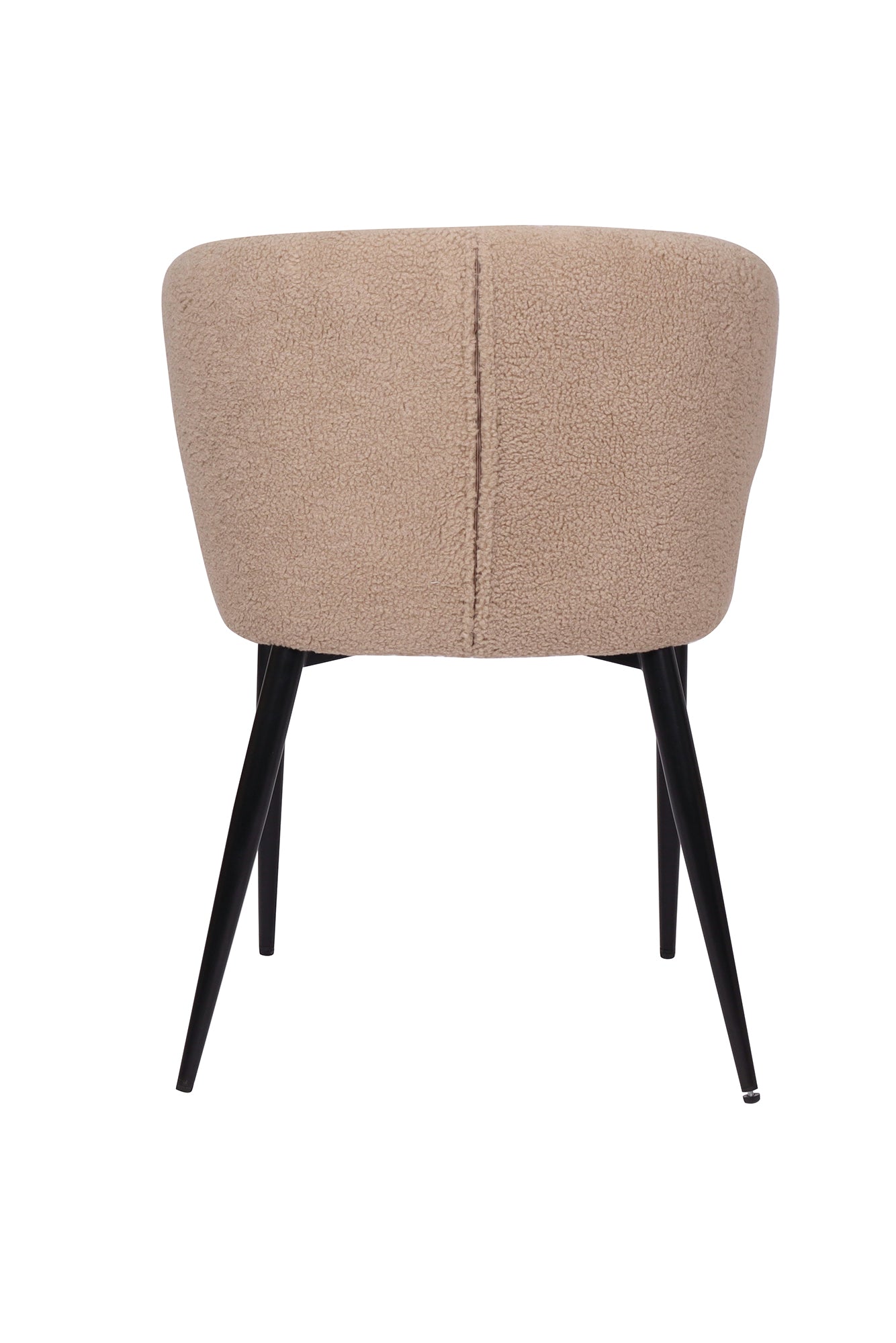 SIT&CHAIRS Armlehnstuhl 2er Set – Bezug taupe, Beine mattschwarz – Bild 7