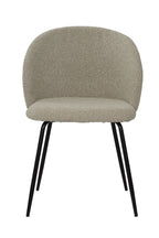 SIT&CHAIRS Stuhl 2er Set – Bezug taupe, Beine mattschwarz – Bild 2