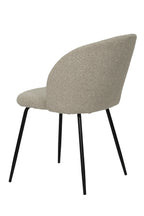 SIT&CHAIRS Stuhl 2er Set – Bezug taupe, Beine mattschwarz – Bild 5