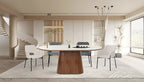 SIT&CHAIRS Armlehnstuhl 2er Set – Bezug weiß, Beine mattschwarz – Bild 12