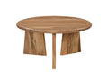 WAVE Couchtisch Ø 90 cm – Natur