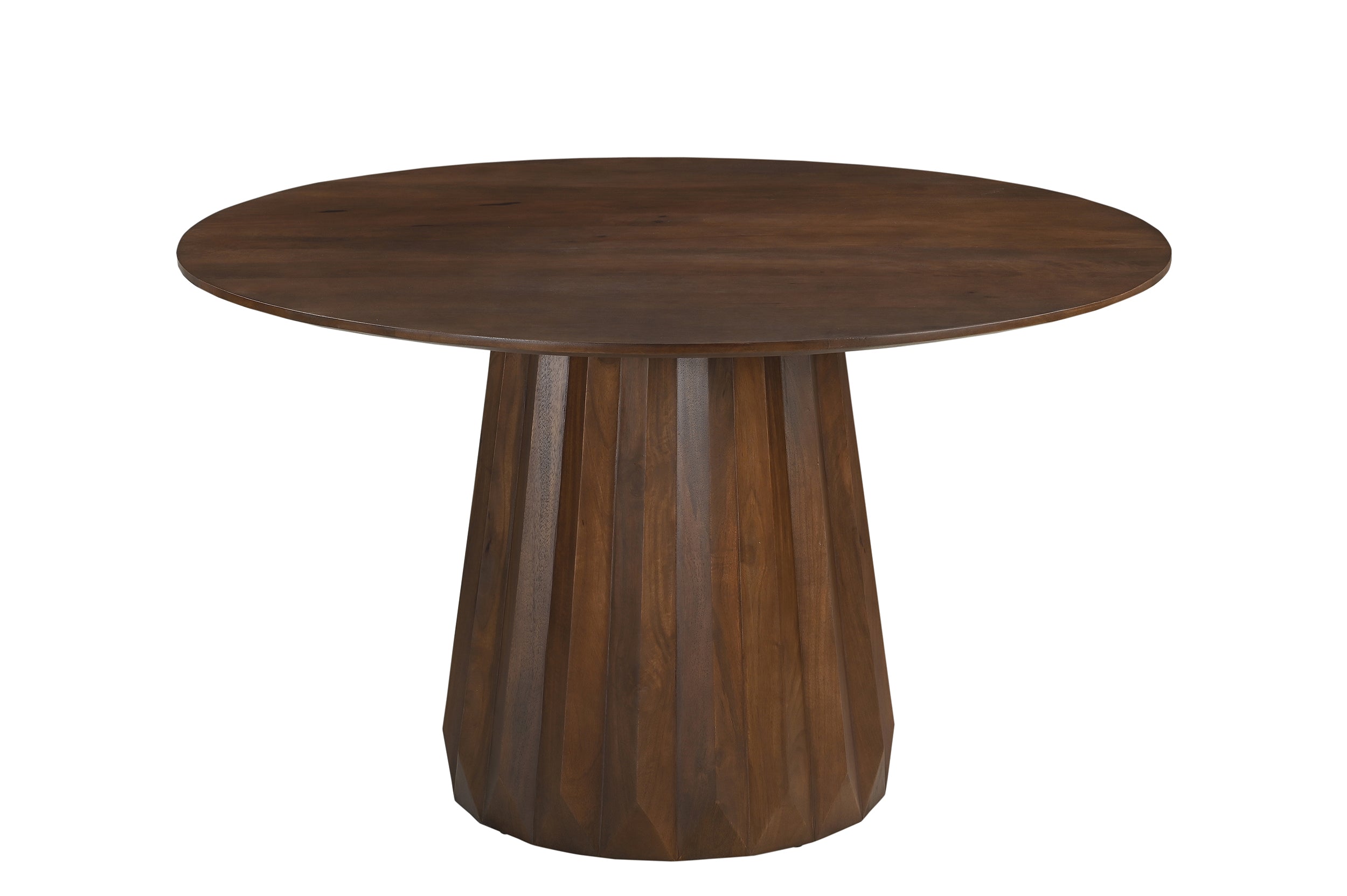 RONDURA Tisch 130x130 cm – Braun – Bild 2