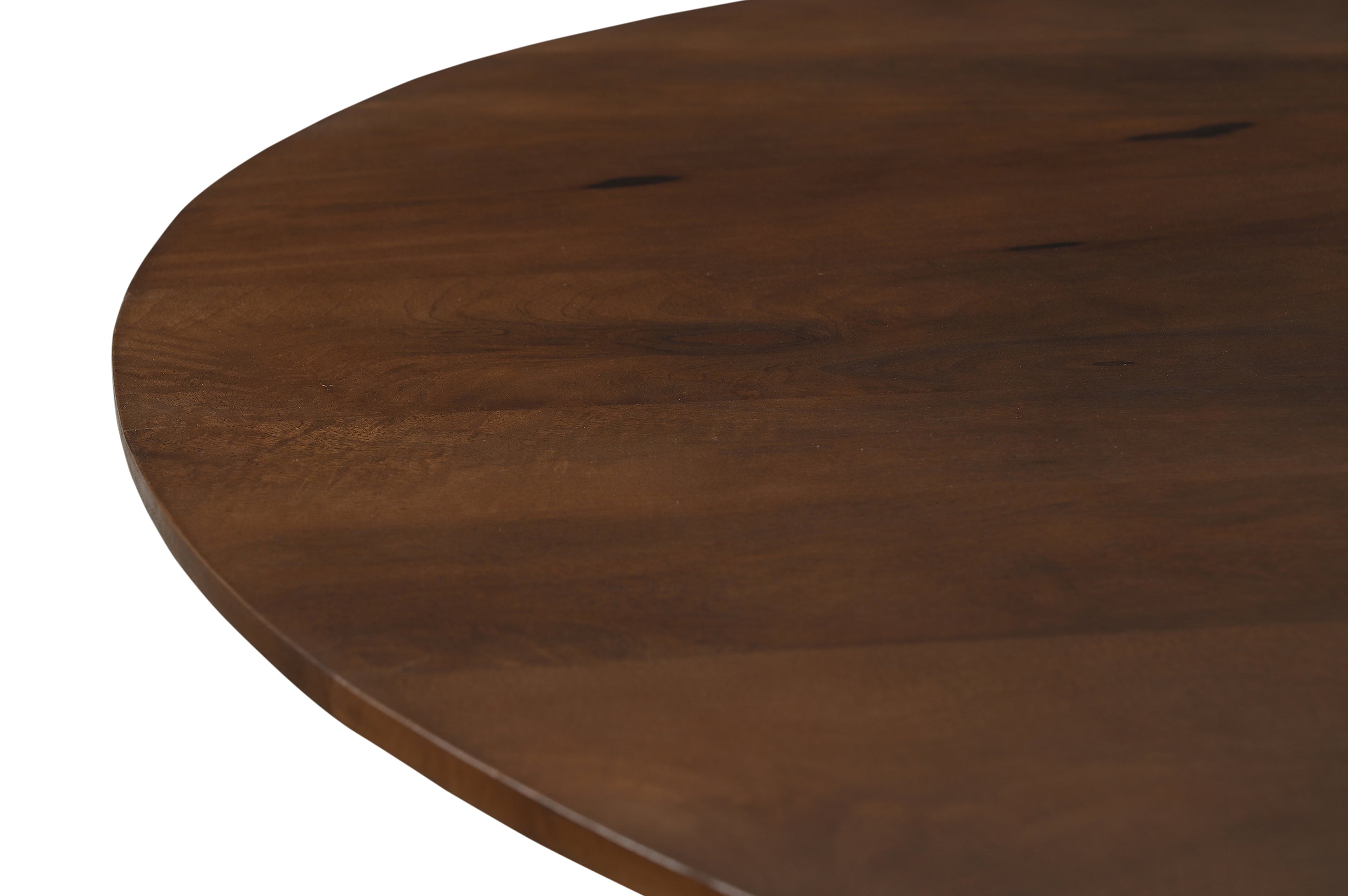 RONDURA Tisch 130x130 cm – Braun – Bild 3