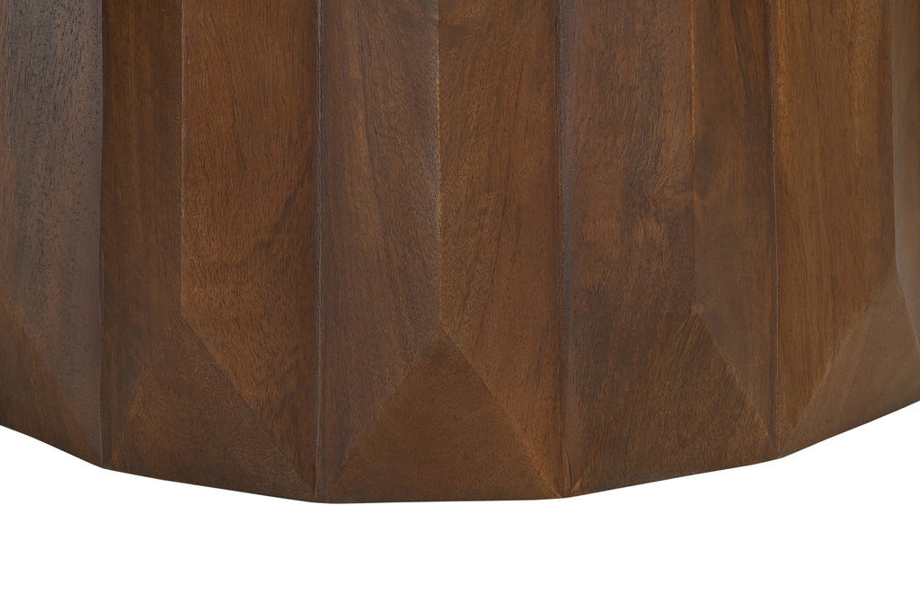RONDURA Tisch 130x130 cm – Braun – Bild 4