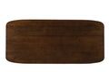 RONDURA Tischplatte 200x100 cm – Braun