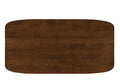 RONDURA Tischplatte 220x100 cm – Braun